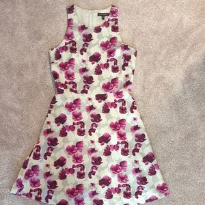 Banana Republic Purple Floral Dress 6
